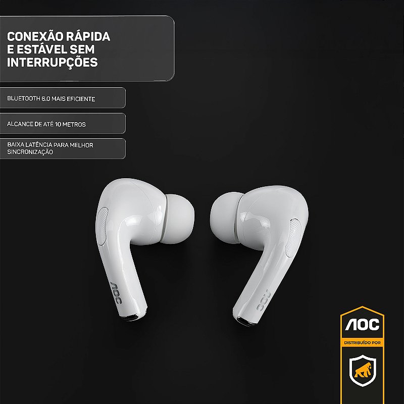 Earbuds V6.0 - Branco - AOC