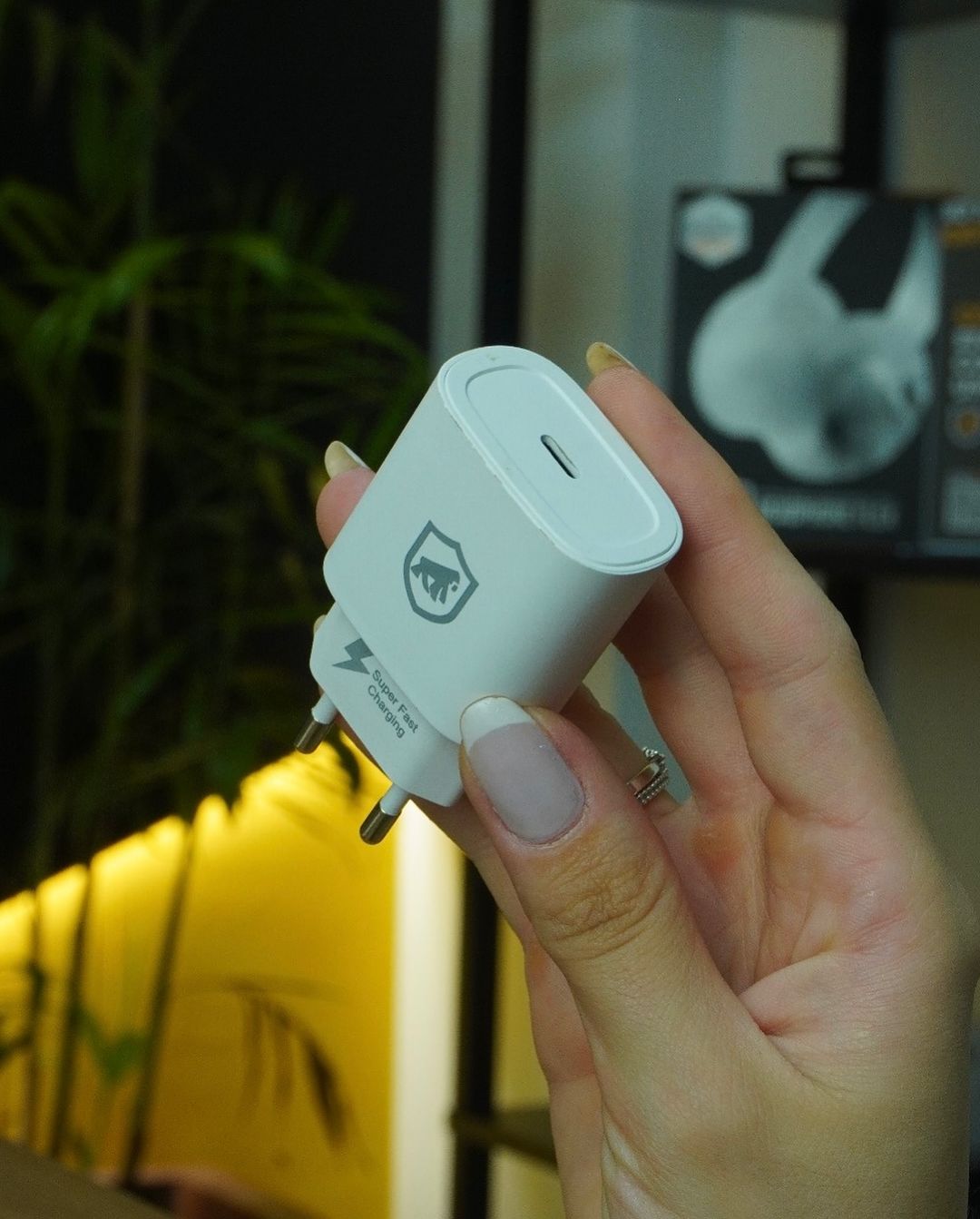 Carregador Turbo Tipo C - QC 3.0 - até 25W - Gshield