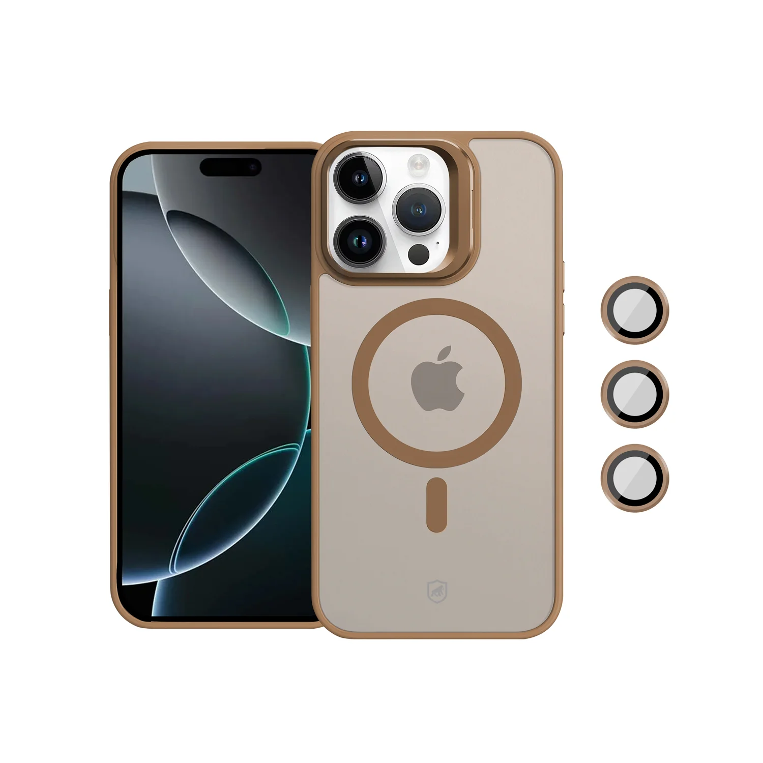 Capa para iPhone 17 - MagSafe Titanium Desert - Gshield