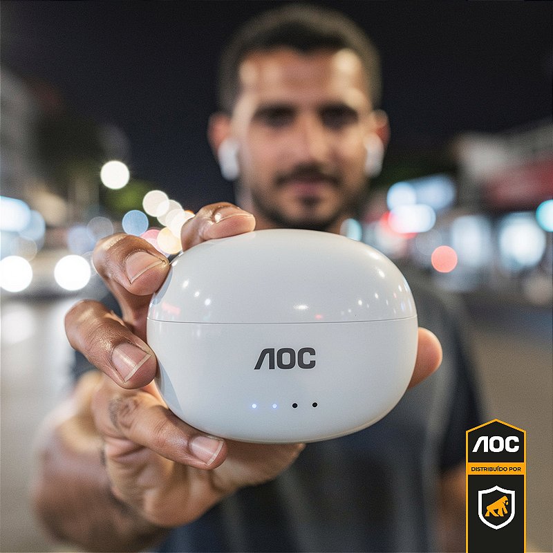Earbuds V6.0 - Branco - AOC