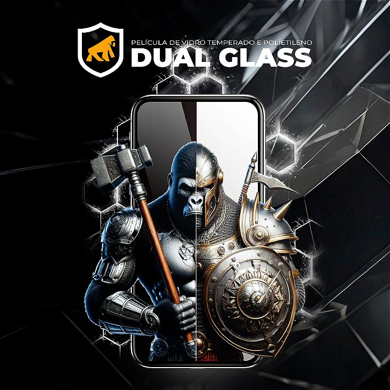 Pelicula Dual Glass Para Samsung Galaxy S25 Ultra GShield
