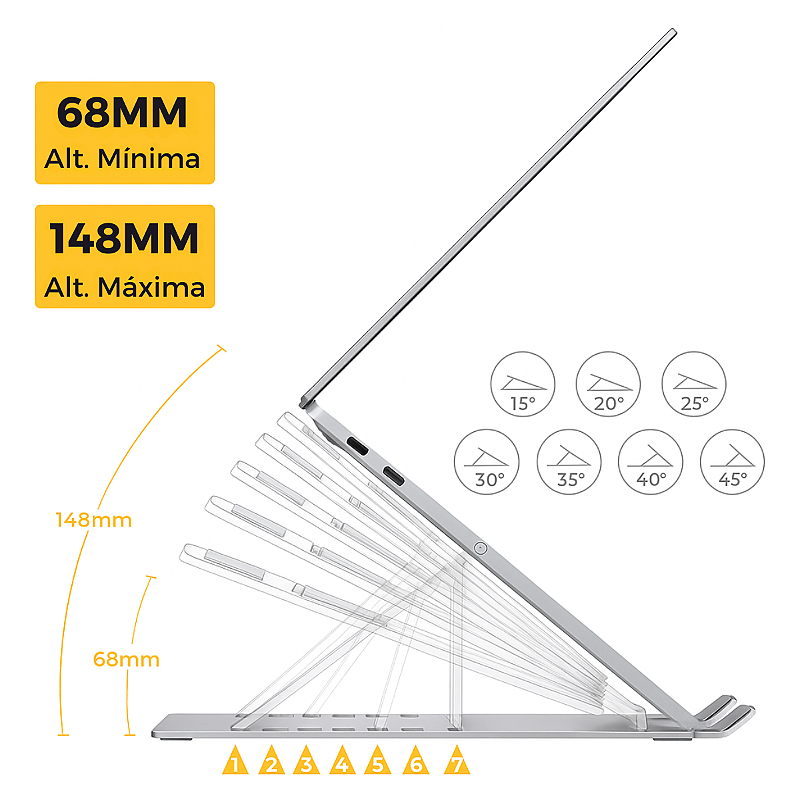 Suporte Para Notebook Armor Slim GShield