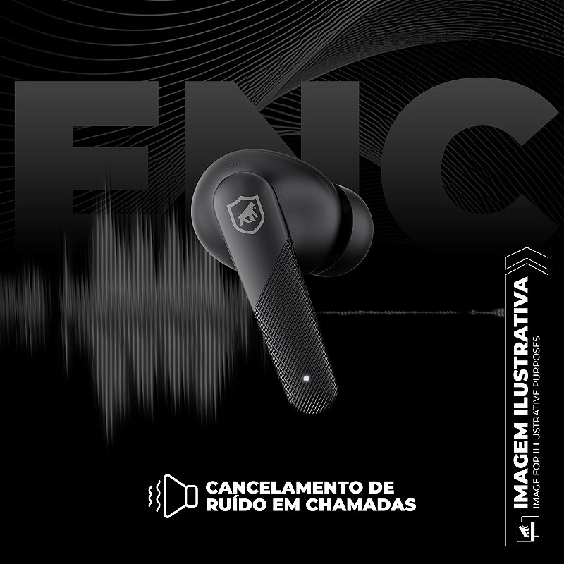 Earbuds Fone Bluetooth Symetric GShield