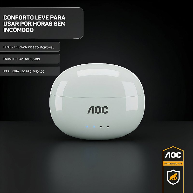 Earbuds V6.0 - Branco - AOC